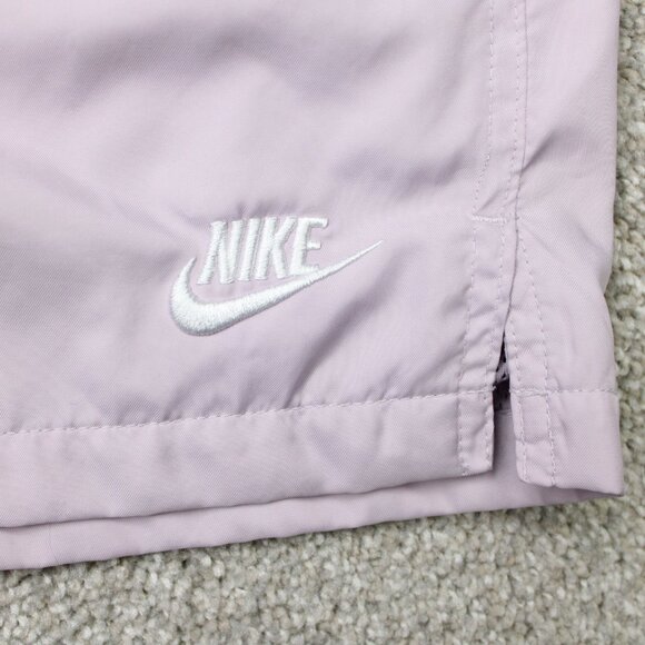 Nike Shorts Mens 2XL XXL Purple Mesh Lined Woven Flow Drawstring 100% Polyester - Picture 4 of 15